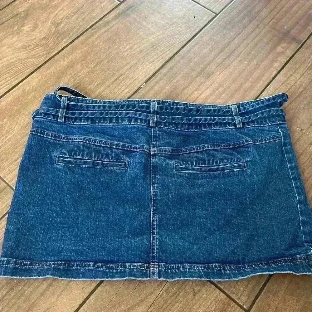 Pilcro '90s Micro Denim Skirt size 16 - Picture 5 of 5
